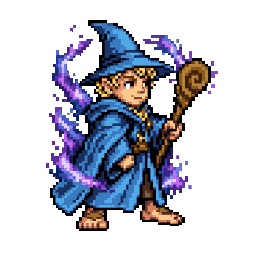 Halfling Magician, male