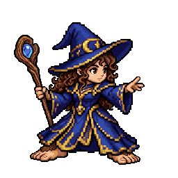 Halfling Magician, female