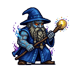 Runeguard Magician, male