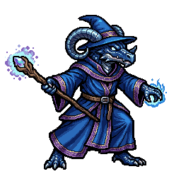 Wyrmkin Magician, male