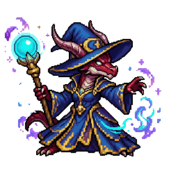 Wyrmkin Magician, female