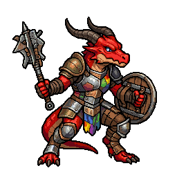 Dragonborn Mimic, female