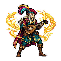 Elf Minstrel, male