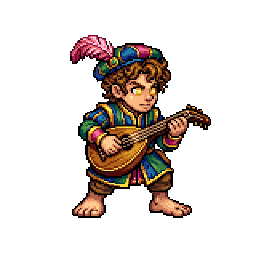 Fateborn Minstrel, male