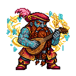 Runeguard Minstrel, male
