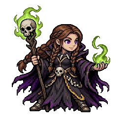 Dwarf Necromancer, female