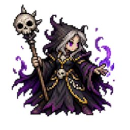 Human Necromancer, female