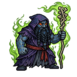 Runeguard Necromancer, male