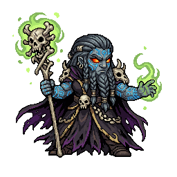 Runeguard Necromancer, female