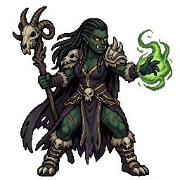 Warborn Necromancer, female