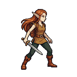 Elf New Adventurer, female