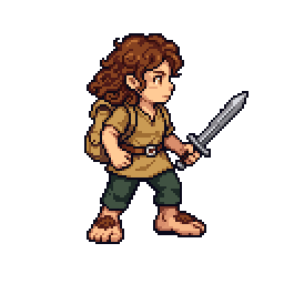 Halfling New Adventurer, female