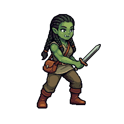 Orc New Adventurer, female