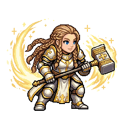 Dwarf Paladin, female