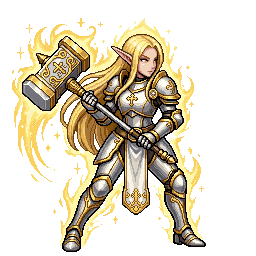 Elf Paladin, female