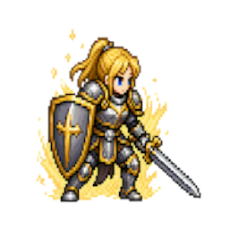 Human Paladin, female