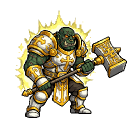 Warborn Paladin, male