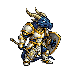 Wyrmkin Paladin, male