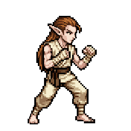 Elf Pugilist, male