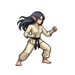 Elf Pugilist, female