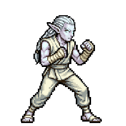 High Elf Pugilist, male