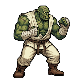 Orc Pugilist, male