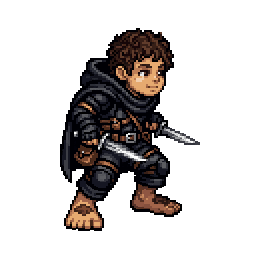 Halfling Rogue, male