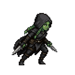 Orc Rogue, female