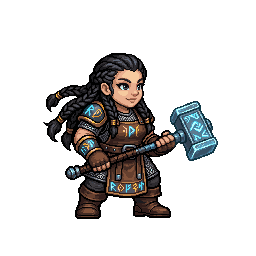 Dwarf Runesmith, female
