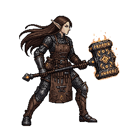 Elf Runesmith, female