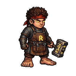 Fateborn Runesmith, male