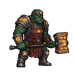 Orc Runesmith, male