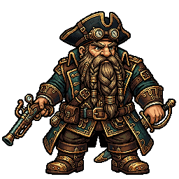 Dwarf Skypirate, male