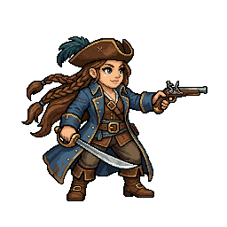 Dwarf Skypirate, female