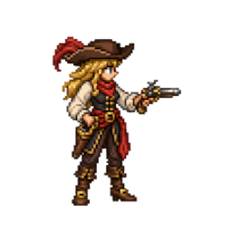 Human Skypirate, female