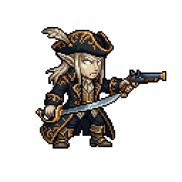 High Elf Skypirate, male