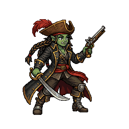 Orc Skypirate, female