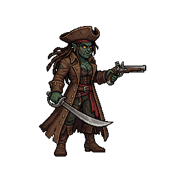 Warborn Skypirate, female