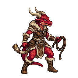 Dragonborn Tamer, female
