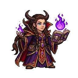 Dwarf Warlock, female