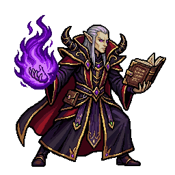 Elf Warlock, male