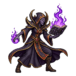 Shade Warlock, female