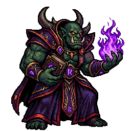 Warborn Warlock, male