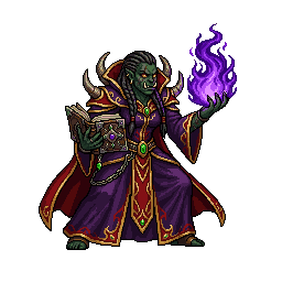 Warborn Warlock, female